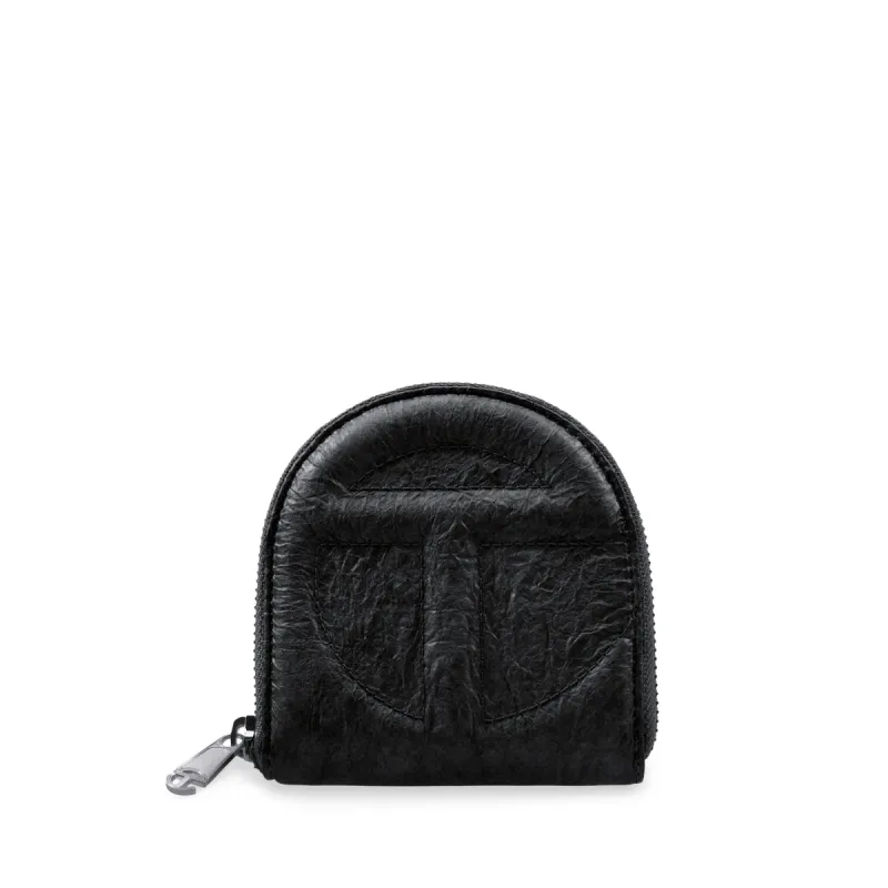 Telfar Tyvek Zip Wallet - Black sold by Moma