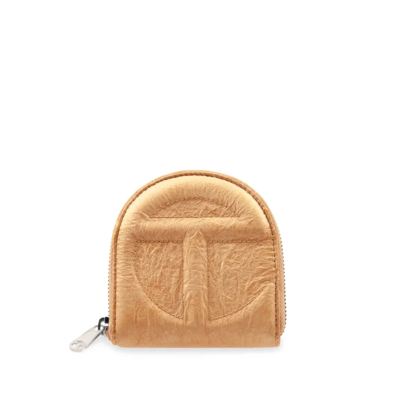 Telfar Tyvek Zip Wallet - Brown sold by Moma
