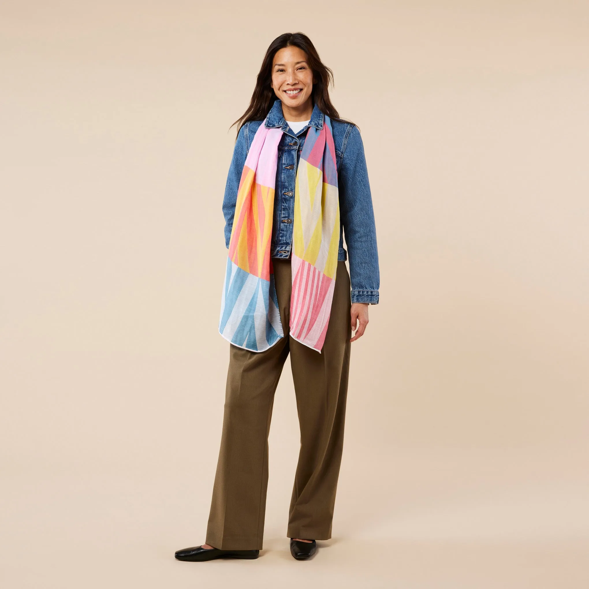 Traits Frioul Cotton & Silk Scarf sold by Moma product image thumbnail 2
