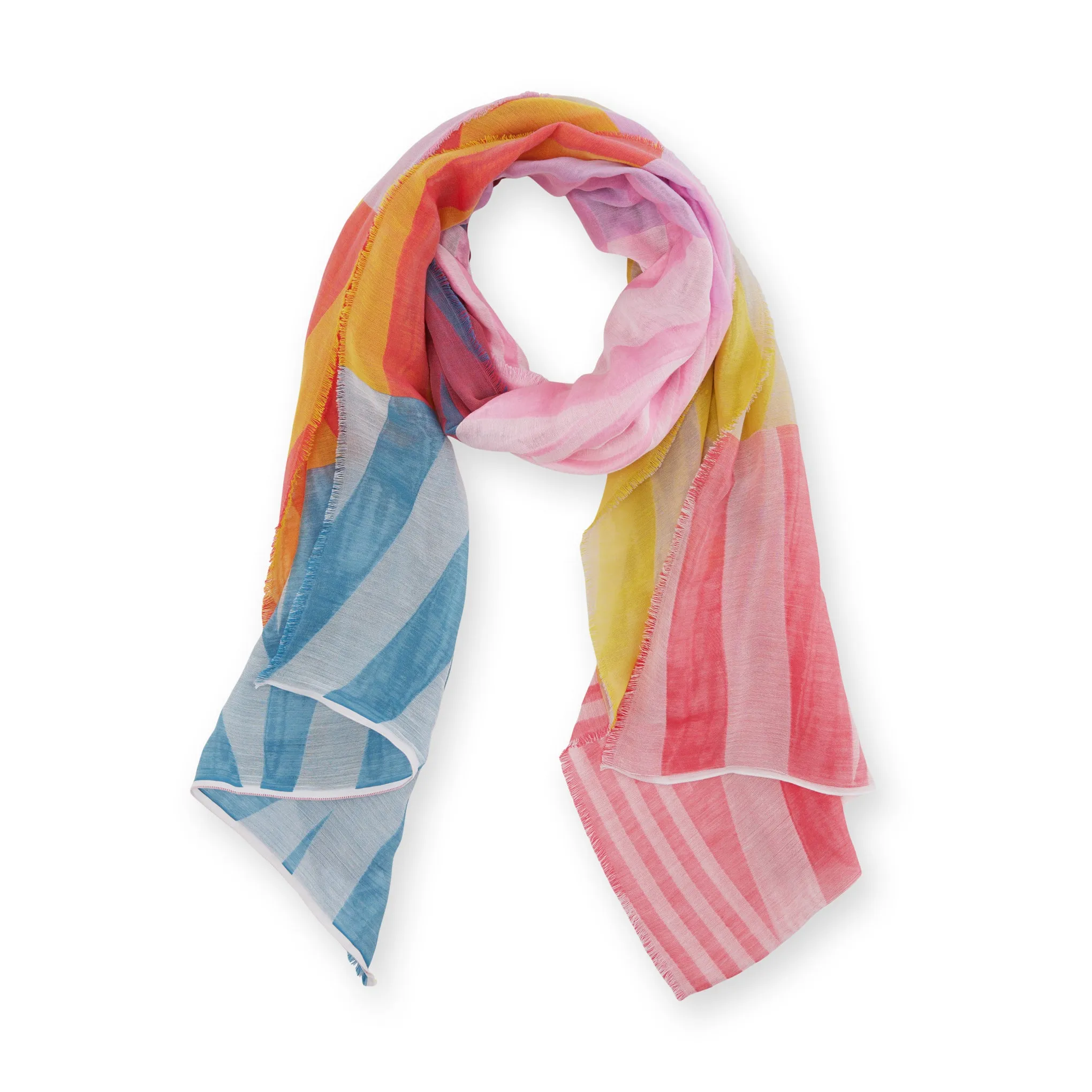 Traits Frioul Cotton & Silk Scarf sold by Moma