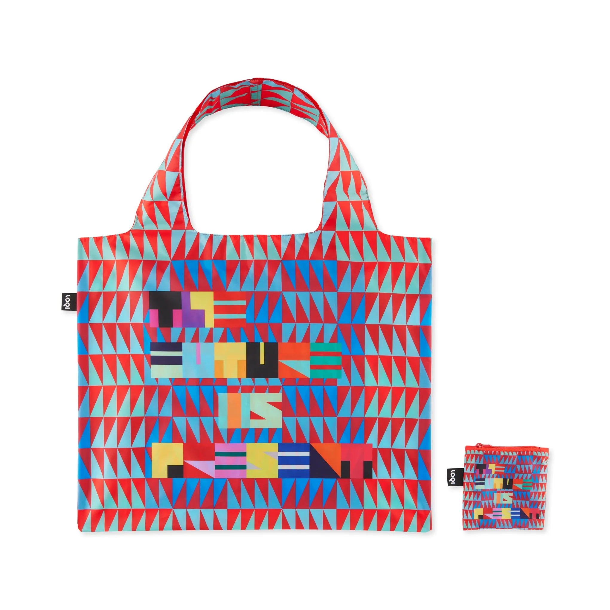 Jeffrey Gibson Recycled Polyester Tote Bag - The Future is Present sold by Moma
