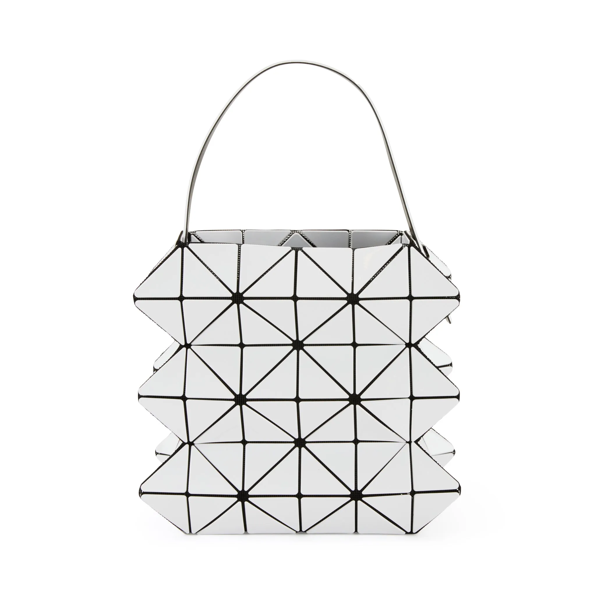 BAO BAO ISSEY MIYAKE Beyond Tote Bag - Gray/ White sold by Moma