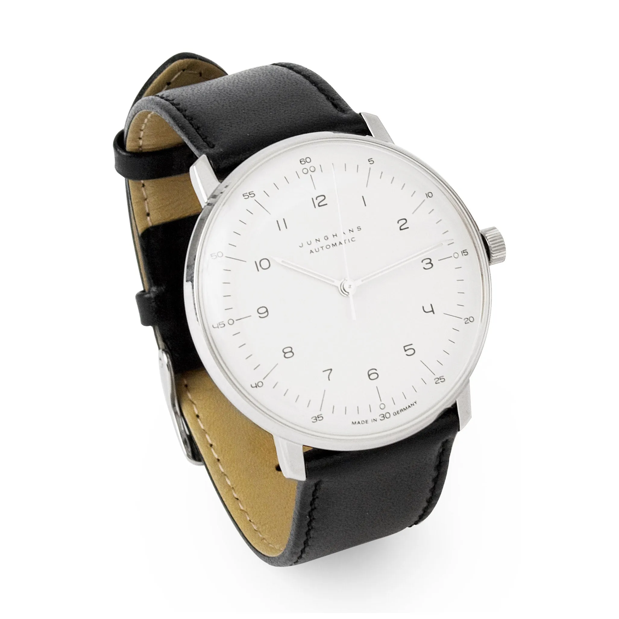 Automatic Max Bill Watch - White/ Black sold by Moma product image thumbnail 2