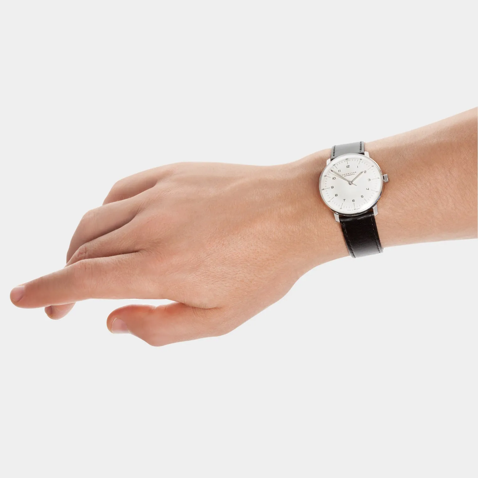 Automatic Max Bill Watch - White/ Black sold by Moma product image thumbnail 3