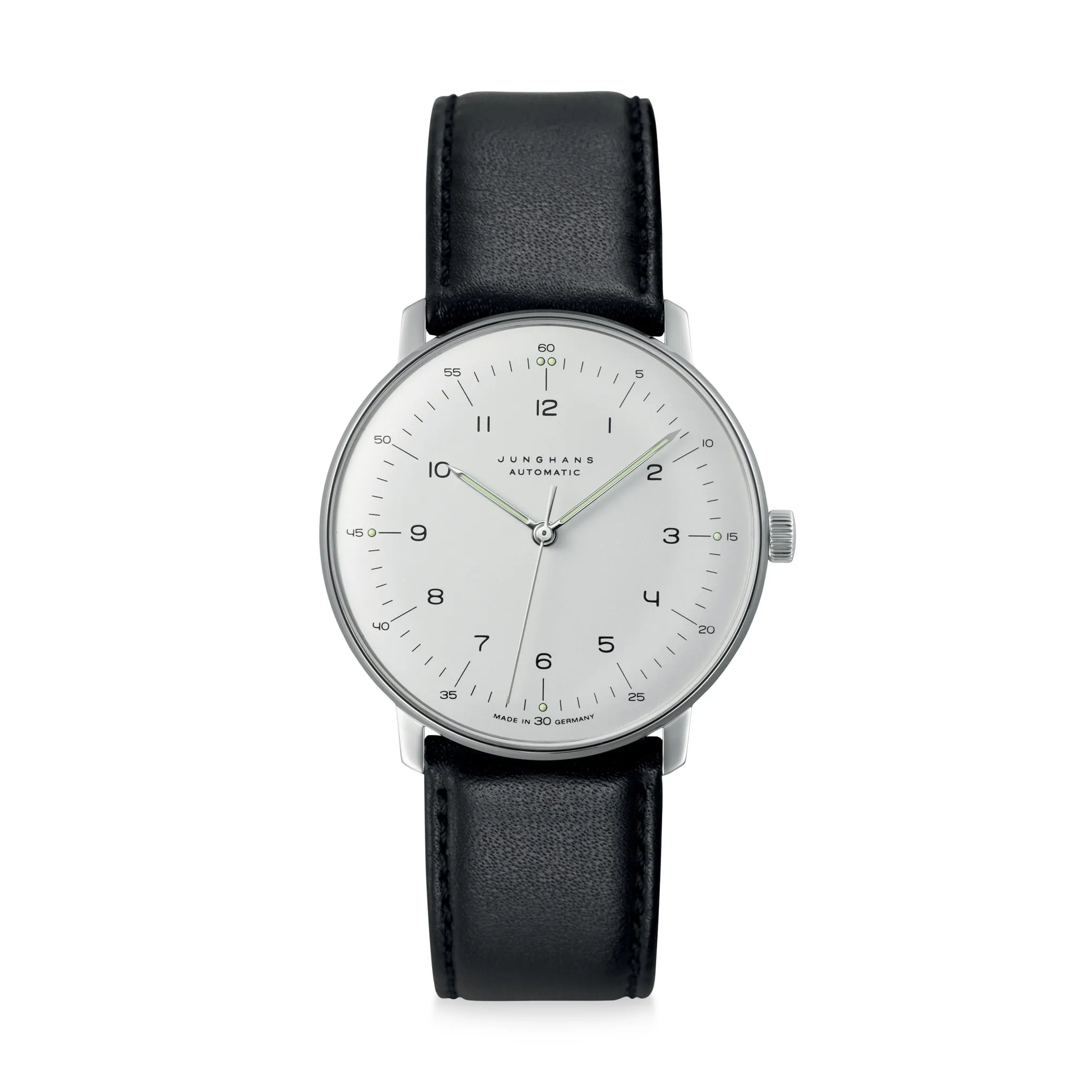 Automatic Max Bill Watch - White/ Black sold by Moma