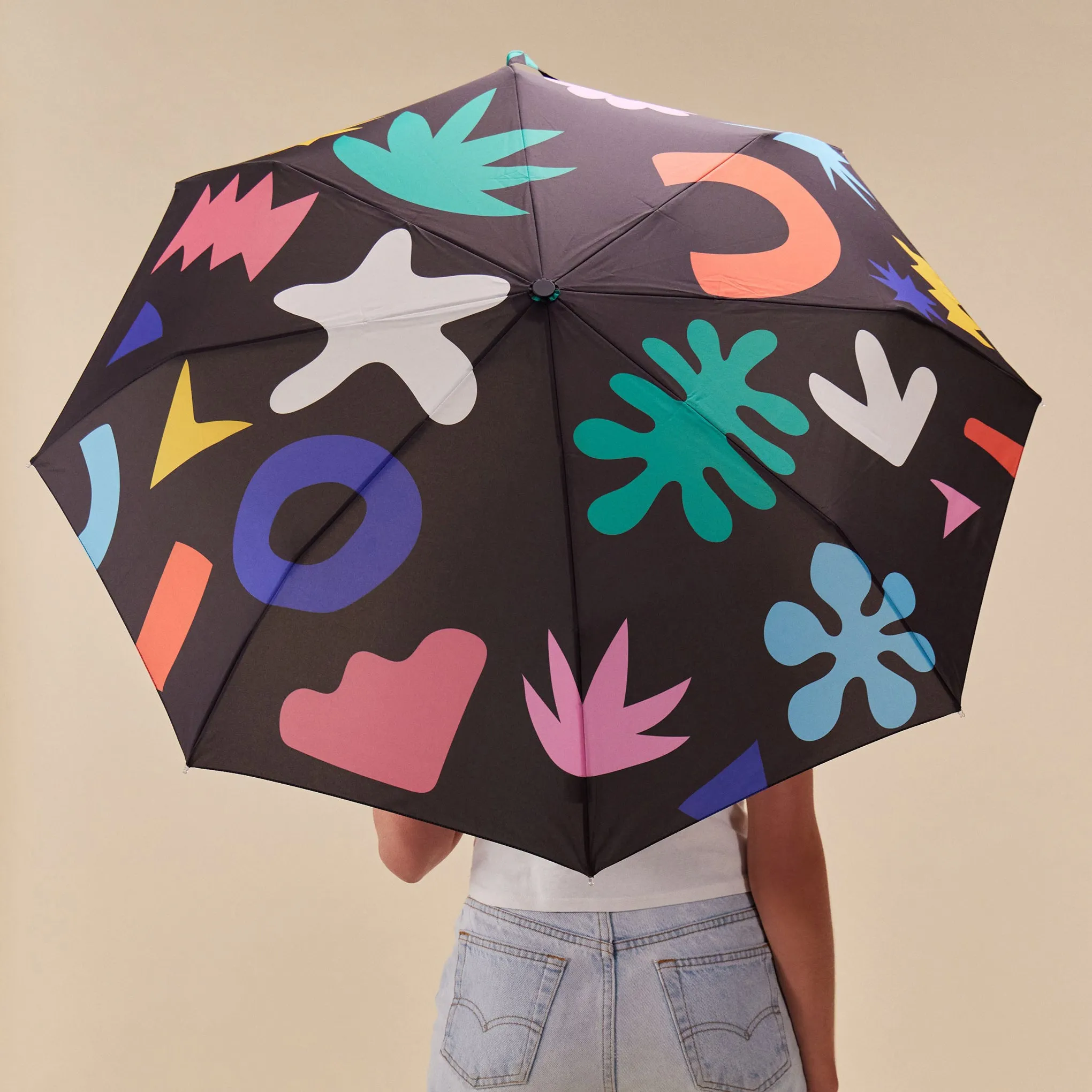 Original Duckhead Recycled Plastic Umbrella - Black/ Multi sold by Moma product image thumbnail 2
