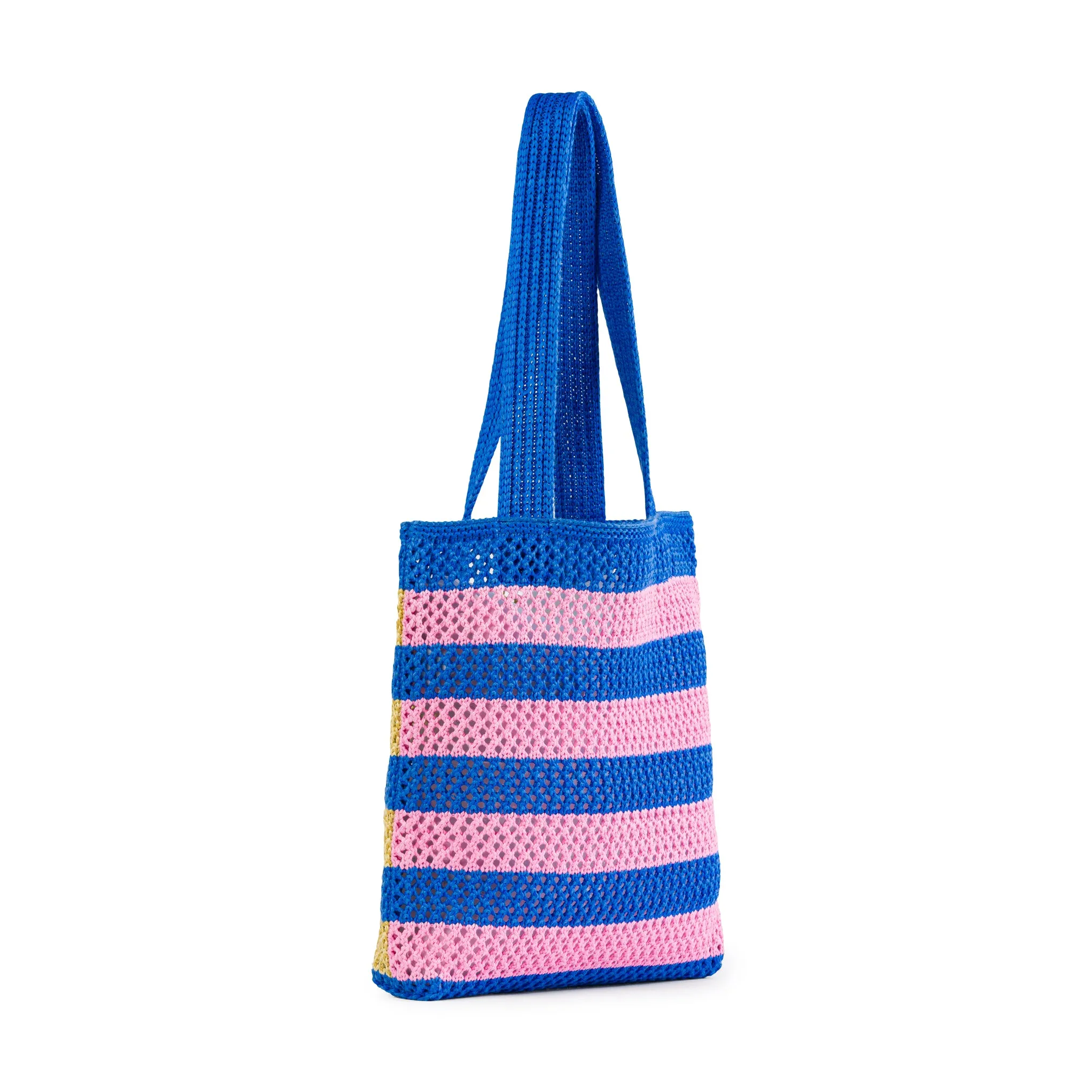 Verloop Striped Raffia Tote Bag sold by Moma product image thumbnail 2