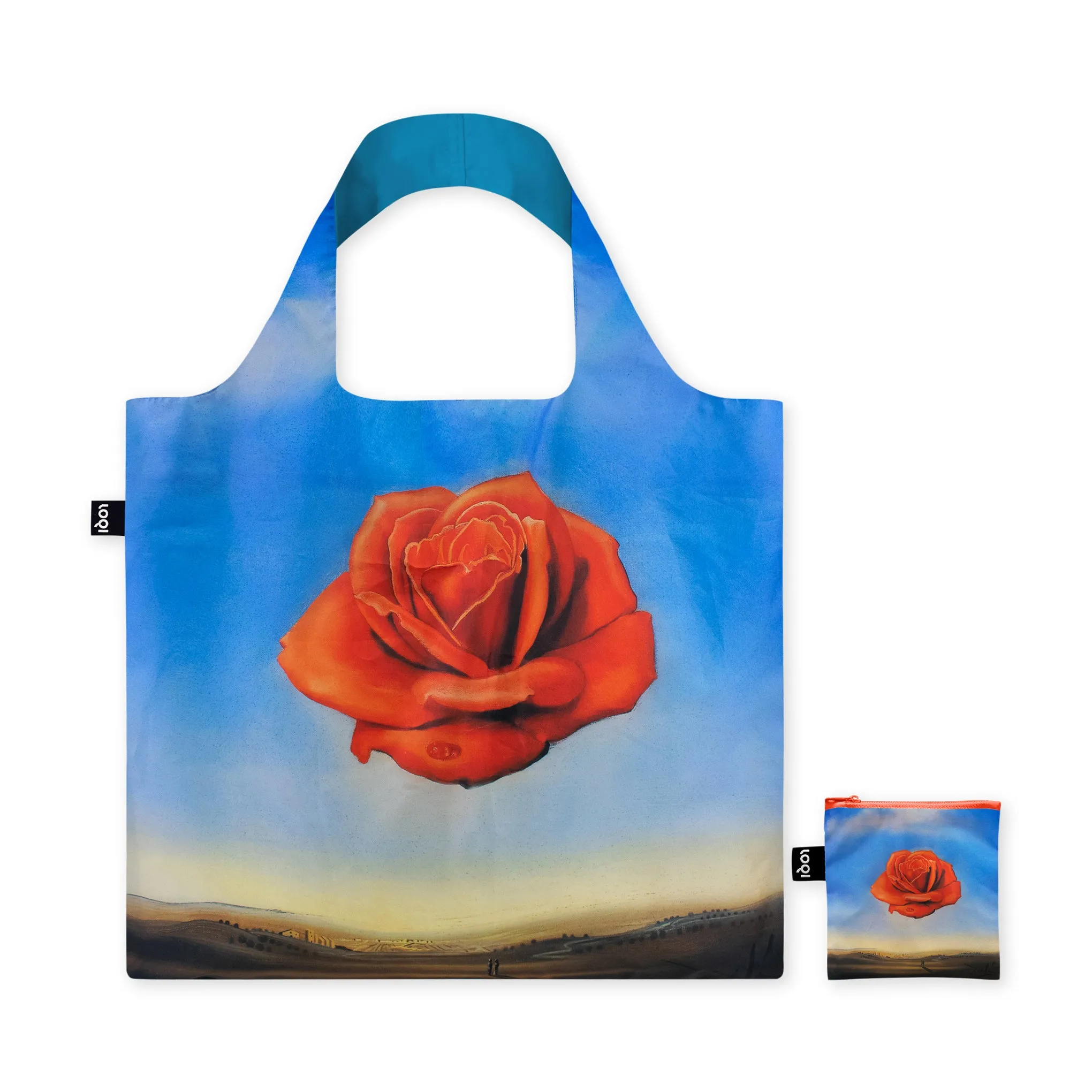 Loqi Recycled Polyester Artist Tote Bag - Dali Rose sold by Moma product image thumbnail 4