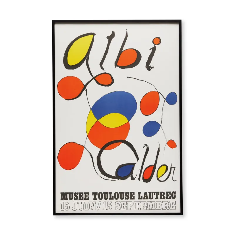 Alexander Calder Musée Toulouse Lautrec Framed Poster made by Moma