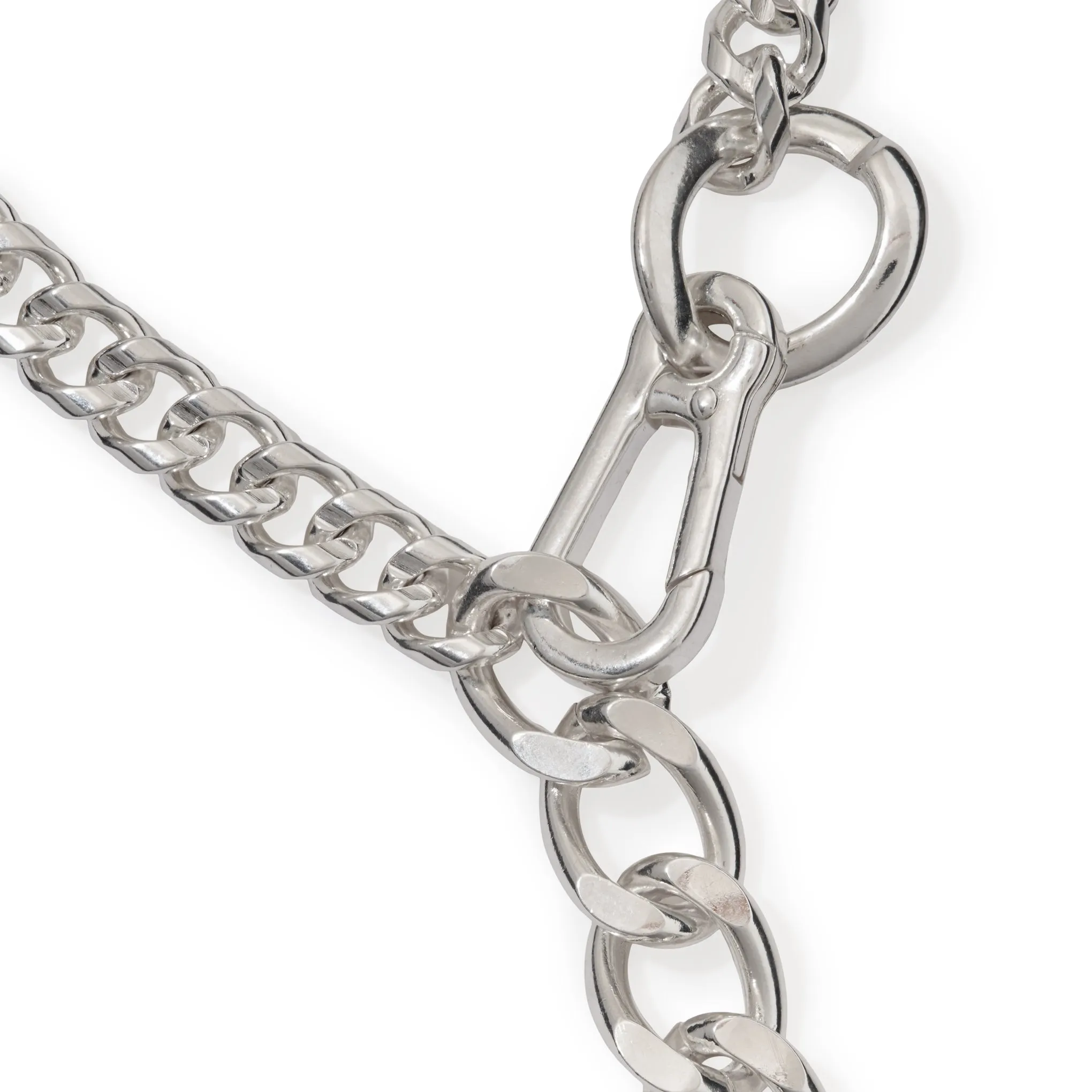 Martine Ali Silver Luc Curb Chain Necklace sold by Moma product image thumbnail 4