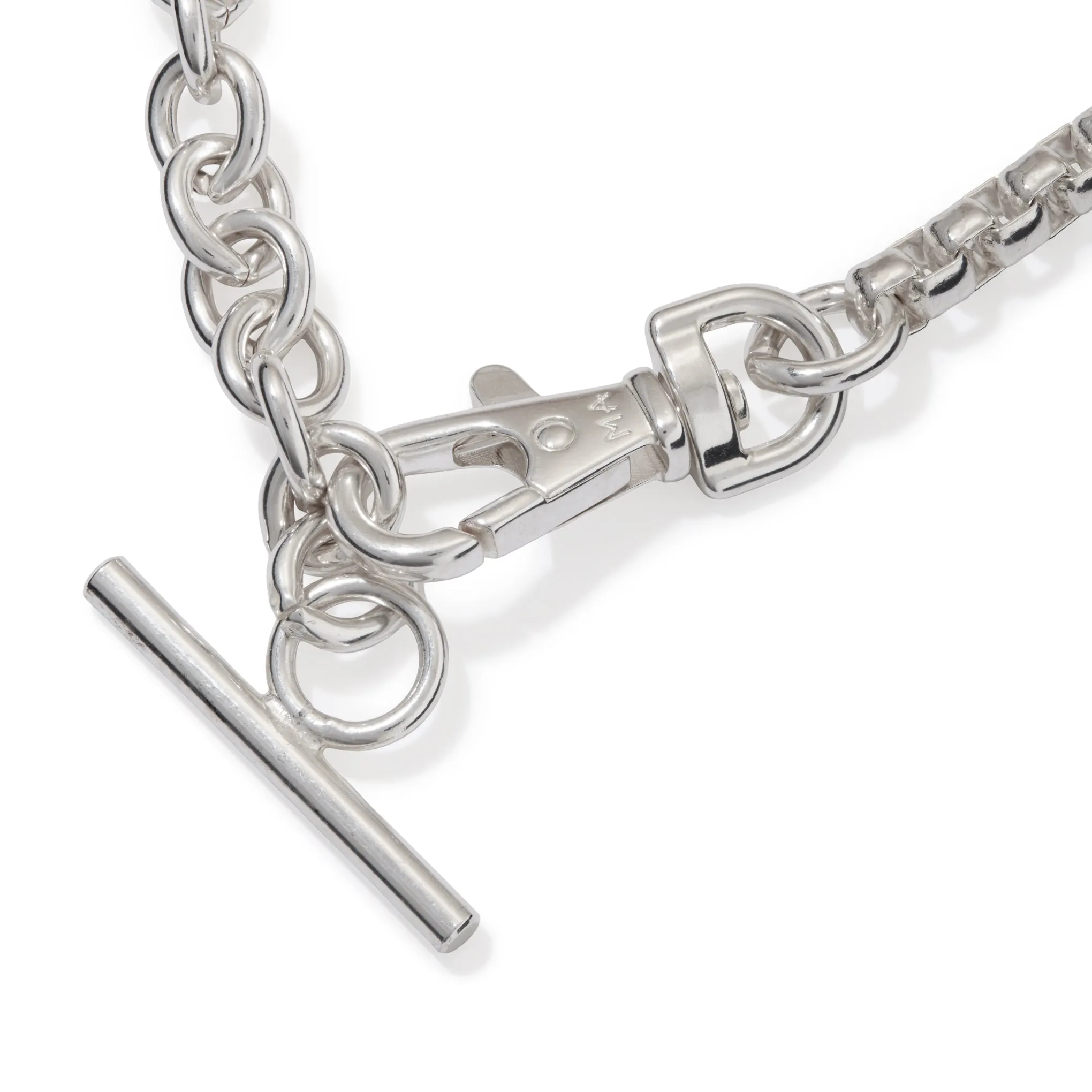 Martine Ali Silver Aris Boxer Necklace sold by Moma product image thumbnail 4
