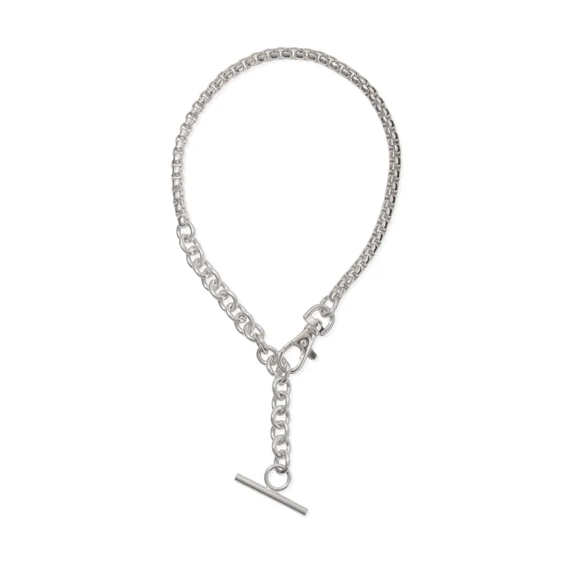 Martine Ali Silver Aris Boxer Necklace made by Moma
