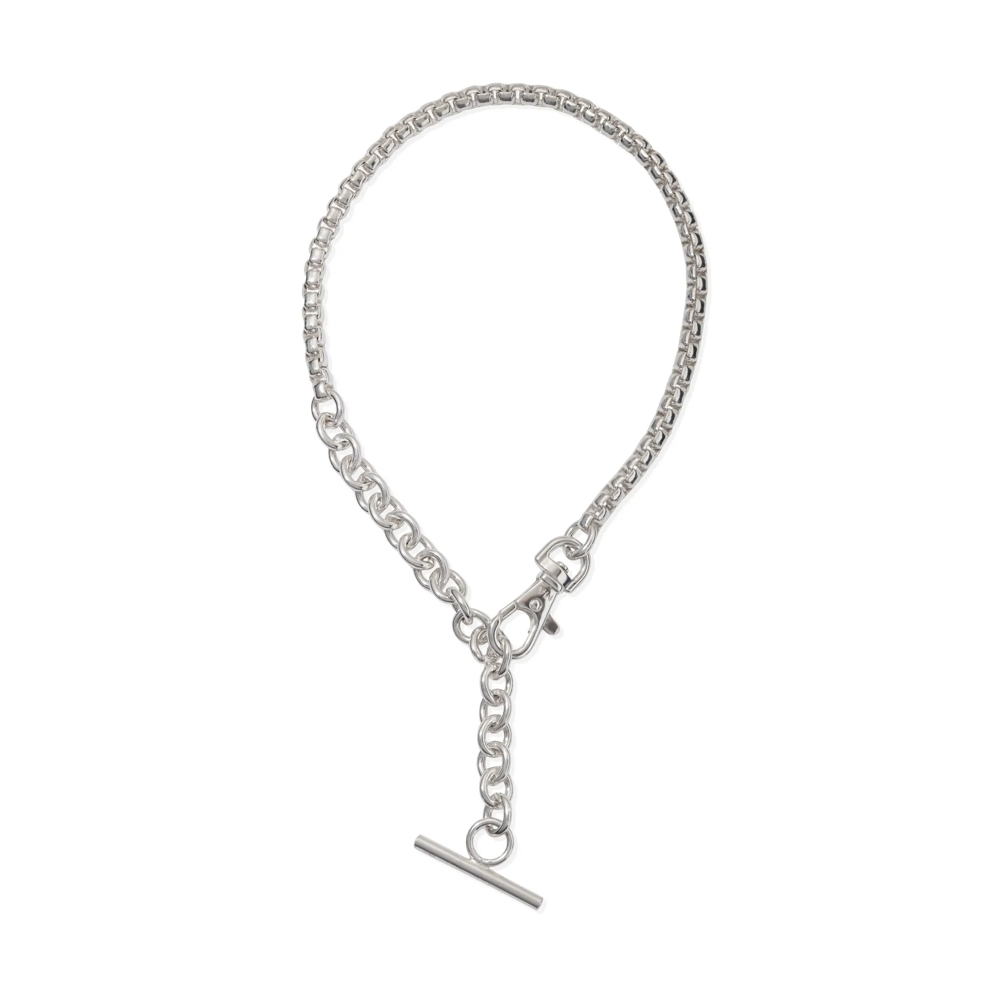 Martine Ali Silver Aris Boxer Necklace sold by Moma