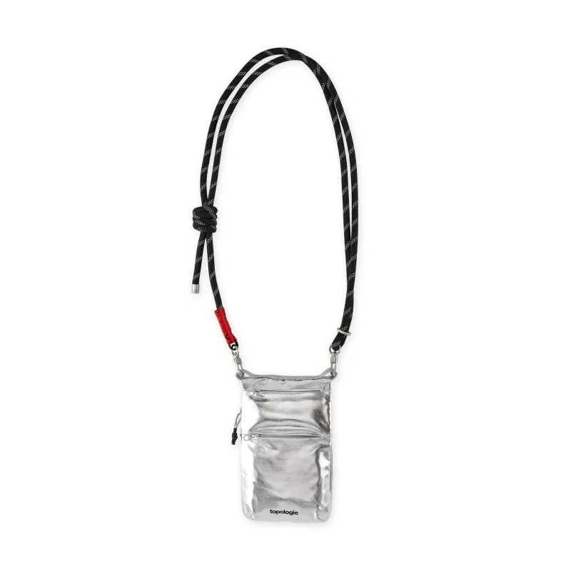 Topologie Crossbody Bag and Strap - Black Reflective sold by Moma