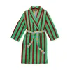 Dusen Dusen Striped Bathrobe - Nicholas Stripe sold by Moma