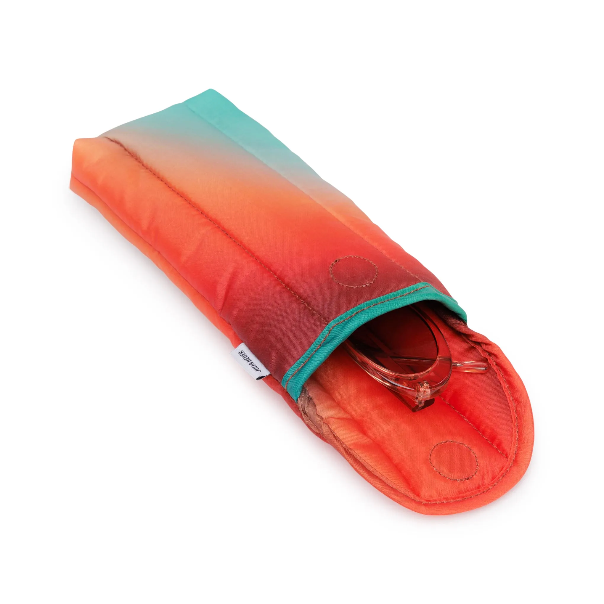 Baggu Puffy Recycled Nylon Eyeglasses Case - Rain sold by Moma product image thumbnail 2