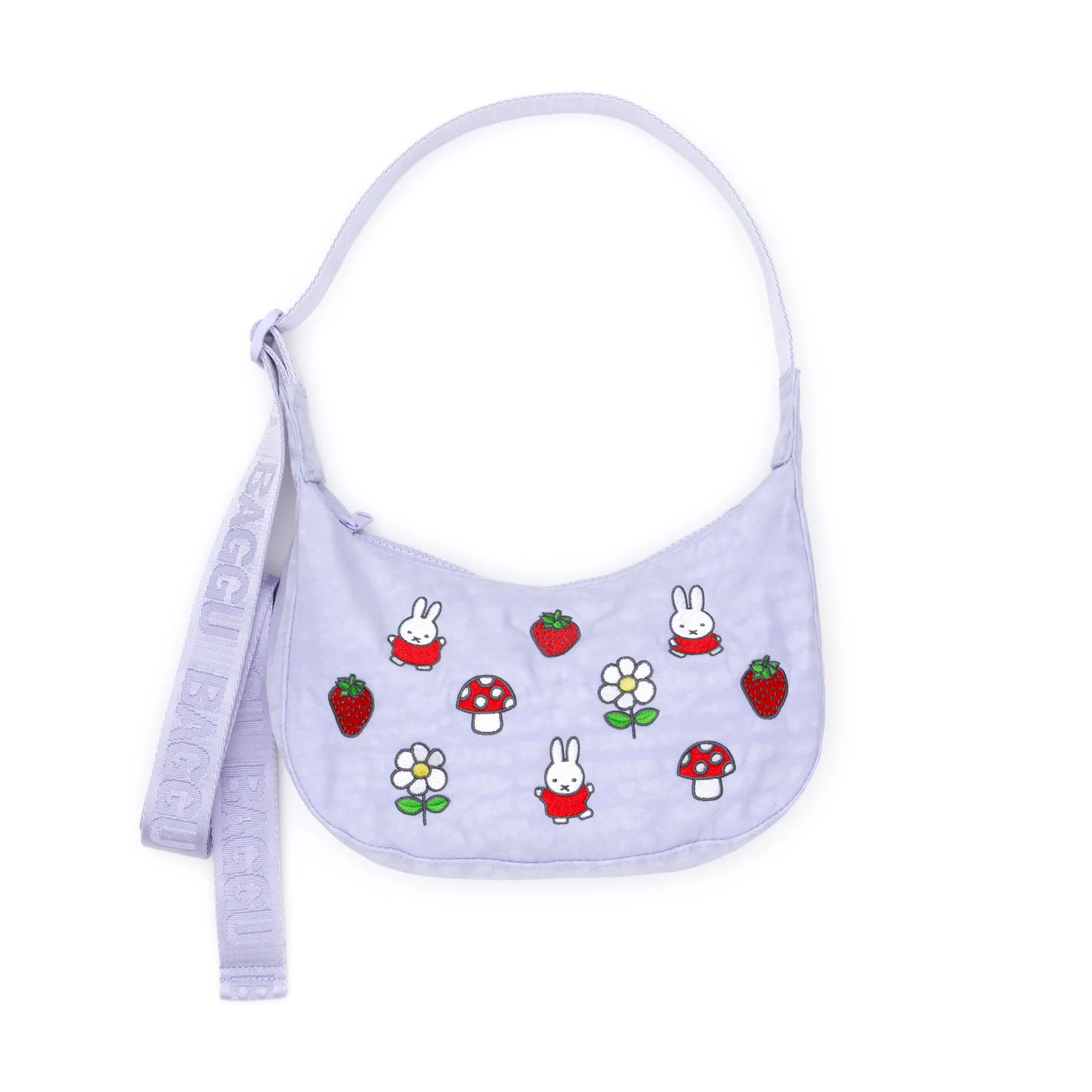 Miffy Baggu Recycled Nylon Crescent Bag - Small sold by Moma