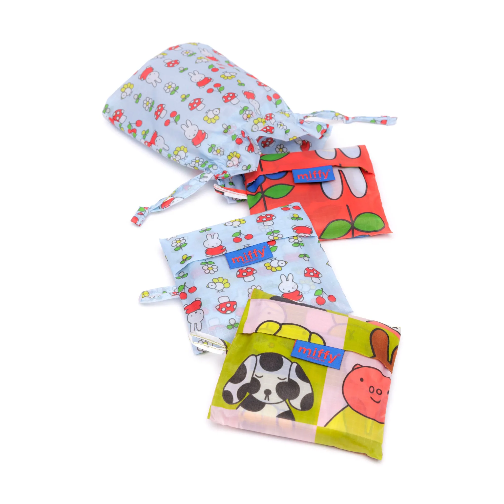 Miffy Baggu Recycled Nylon Standard Tote Bags - Set of 3 sold by Moma product image thumbnail 2