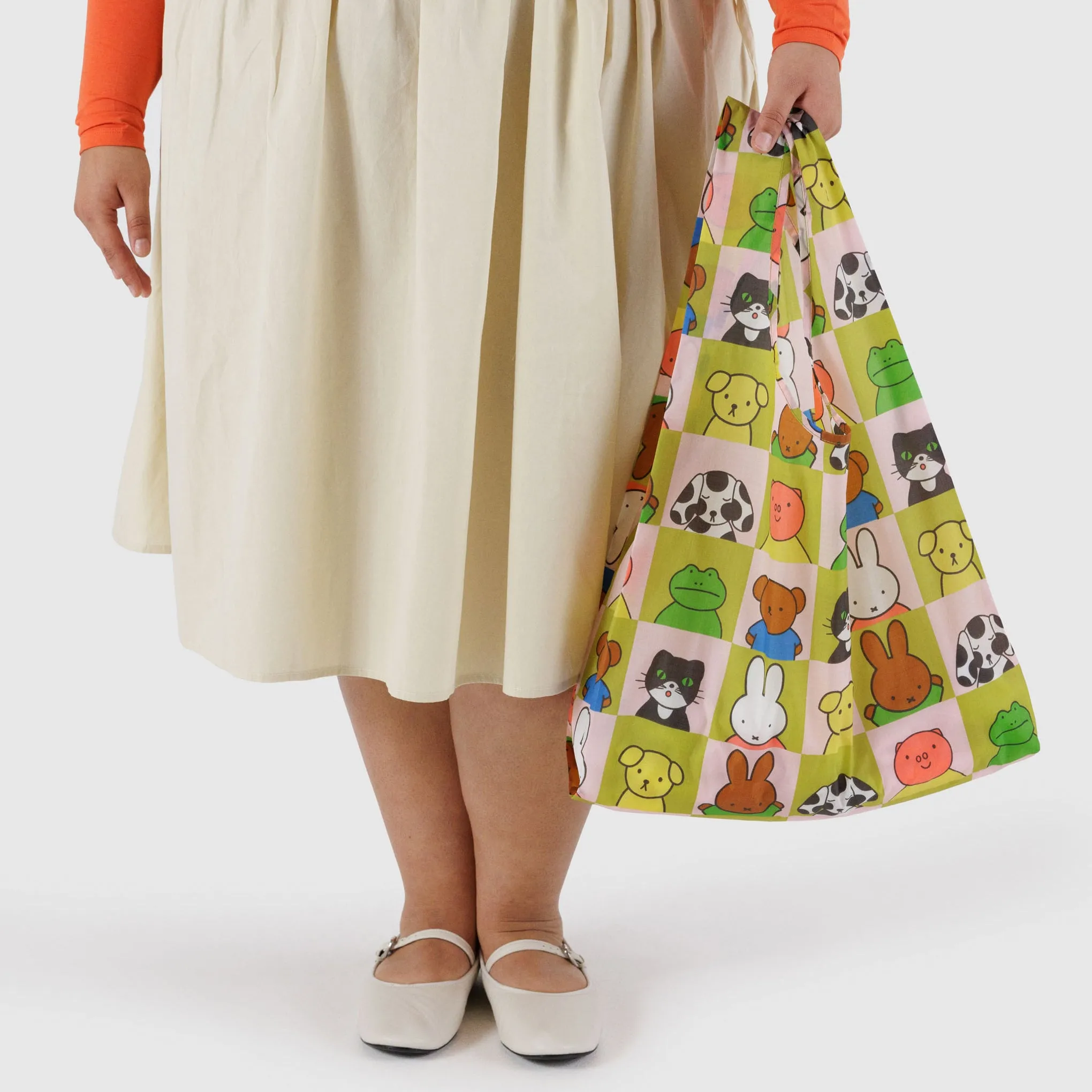 Miffy Baggu Recycled Nylon Standard Tote Bag - Miffy and Friends sold by Moma product image thumbnail 2