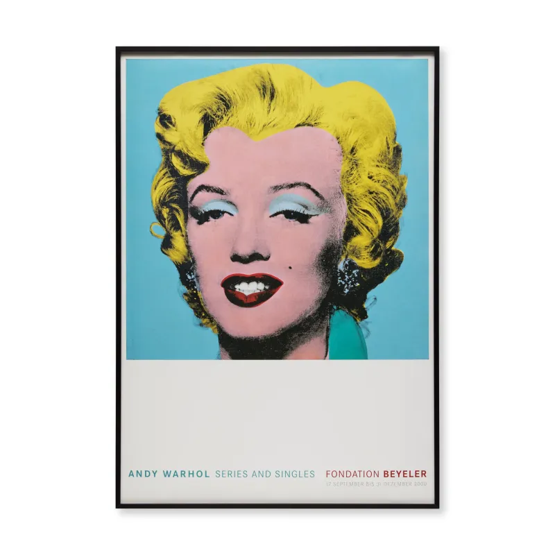 Andy Warhol Marilyn Framed Poster made by Moma