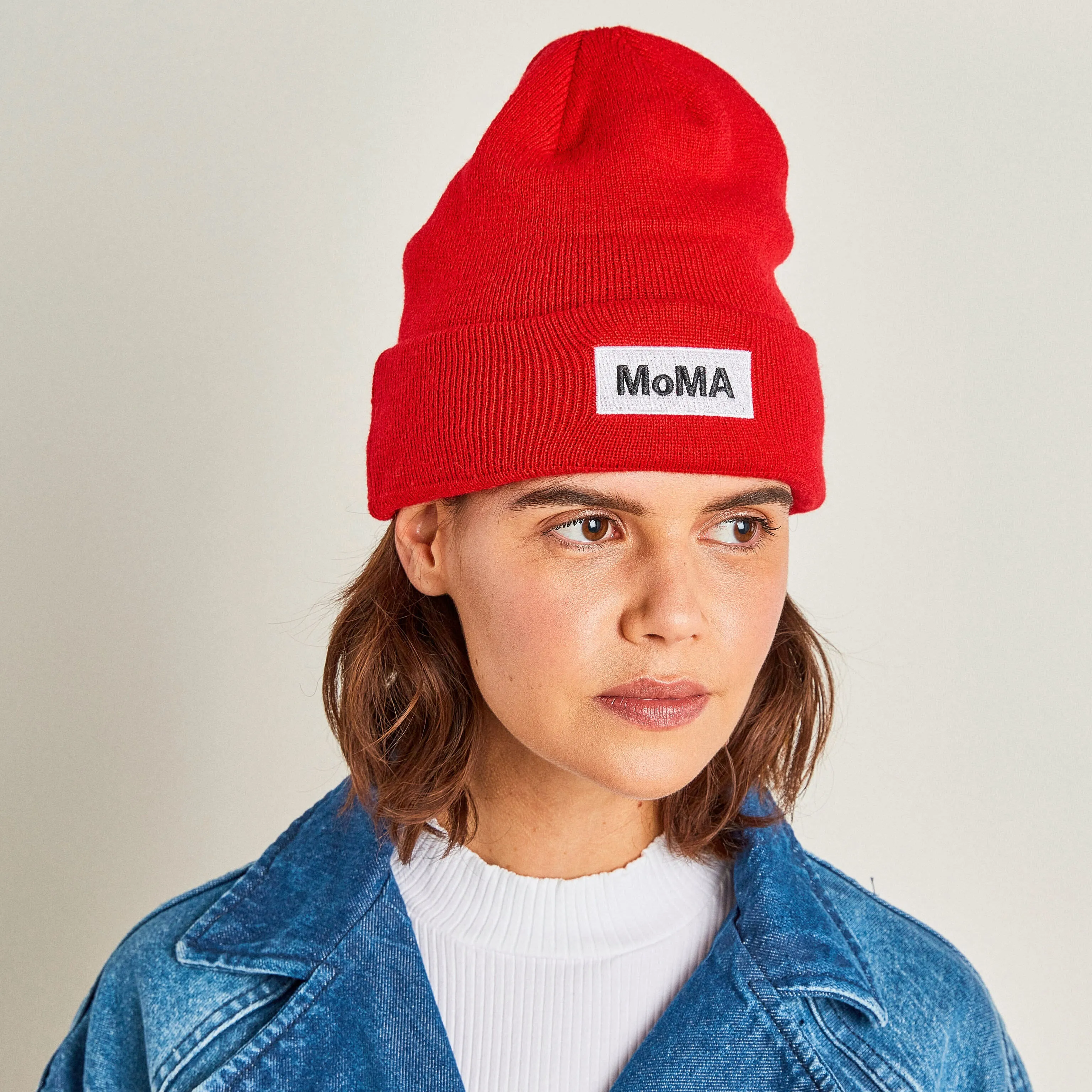 MoMA Beanie - Red sold by Moma product image thumbnail 2