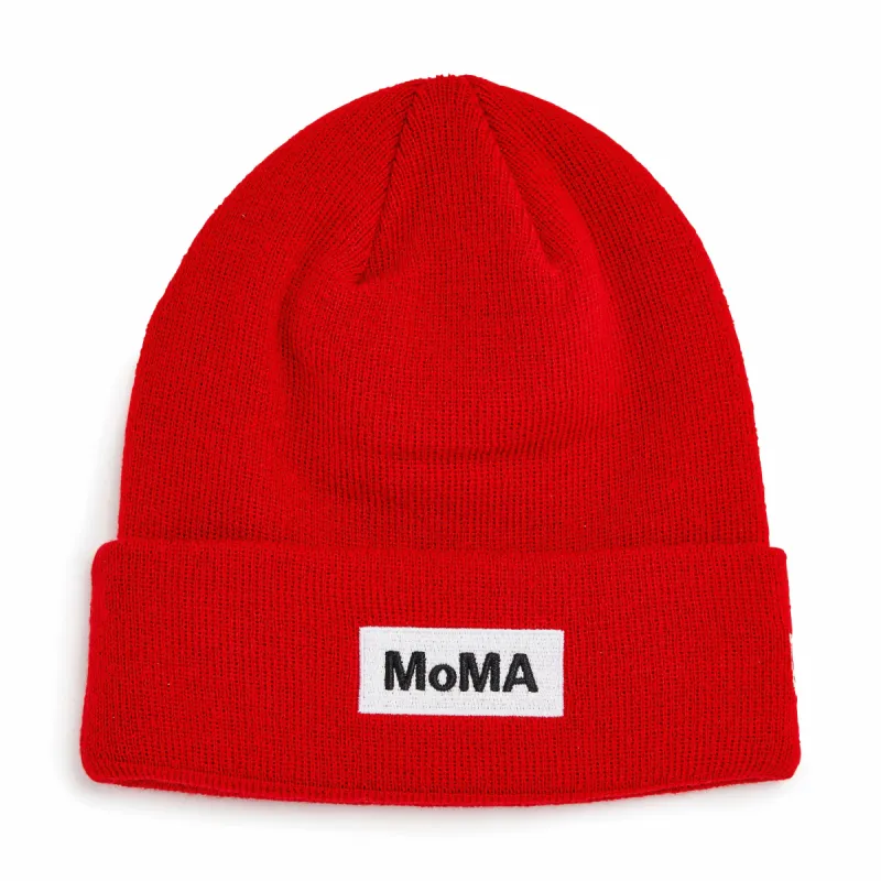 MoMA Beanie - Red made by Moma