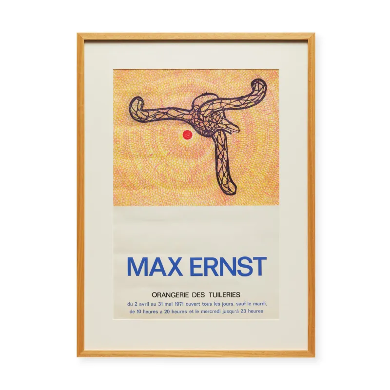 Max Ernst Orangerie des tuileries - 1971 Framed Poster sold by Moma