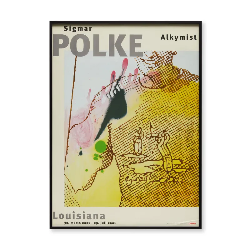 Sigmar Polke Alkymist - 2001 Framed Poster sold by Moma