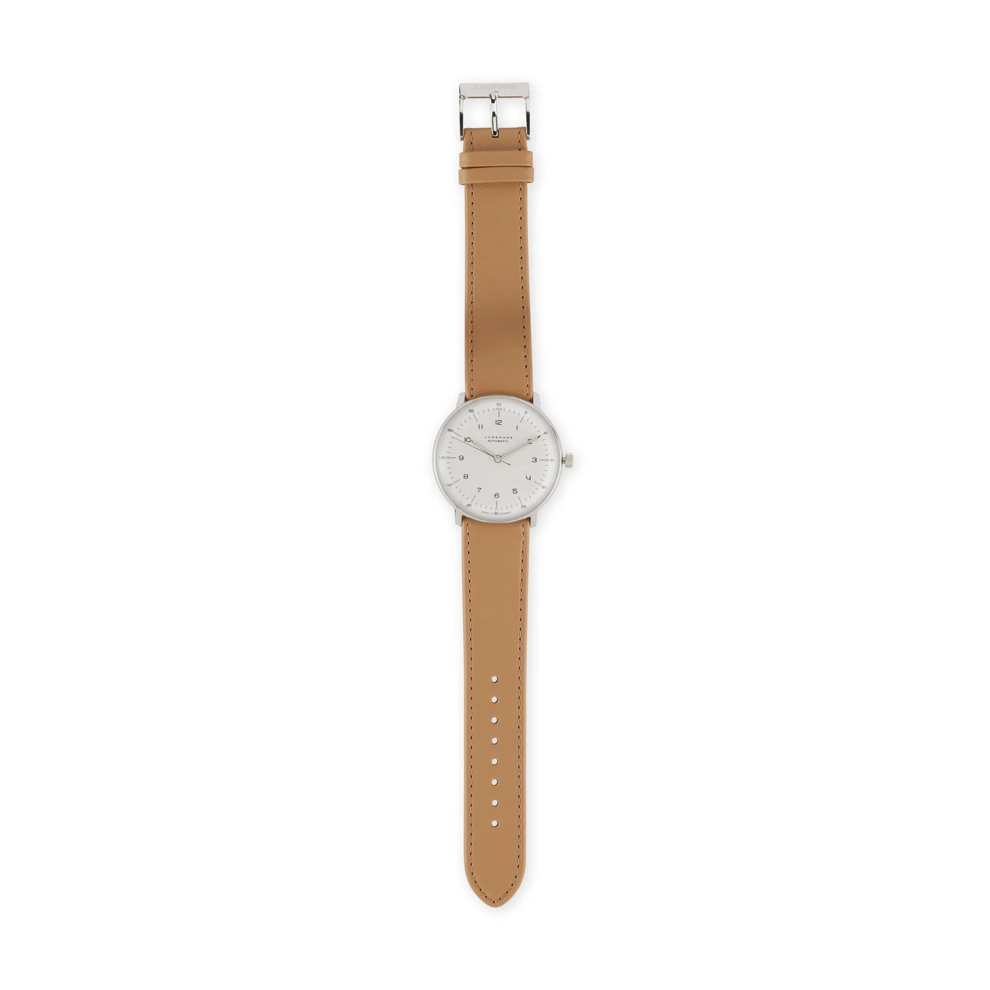 Automatic Max Bill Watch - White/ Brown sold by Moma product image thumbnail 2