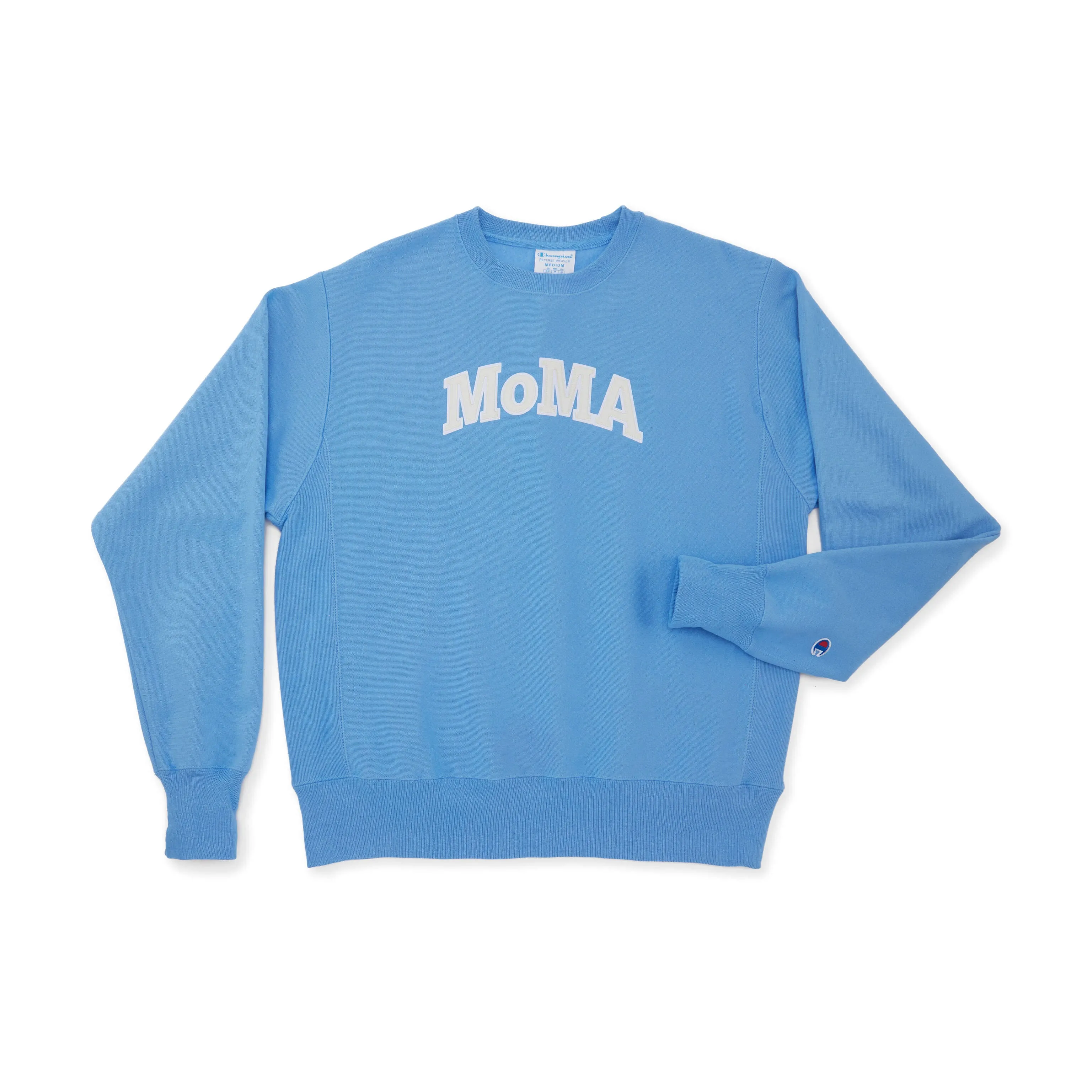 Champion Crewneck Sweatshirt - MoMA Edition - Light Blue sold by Moma
