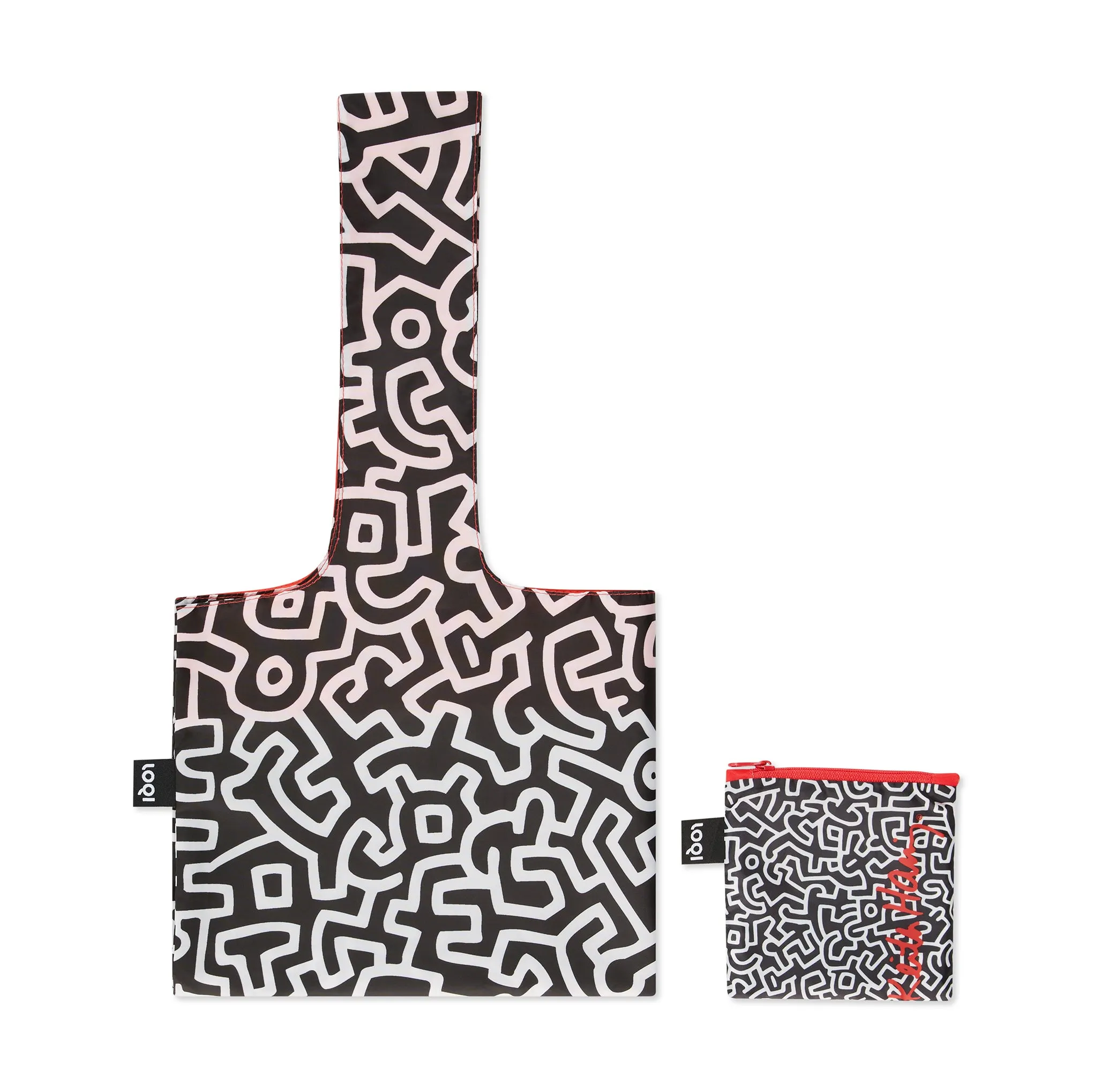 Loqi Recycled Polyester Artist Tote Bag - Haring - Untitled sold by Moma product image thumbnail 2