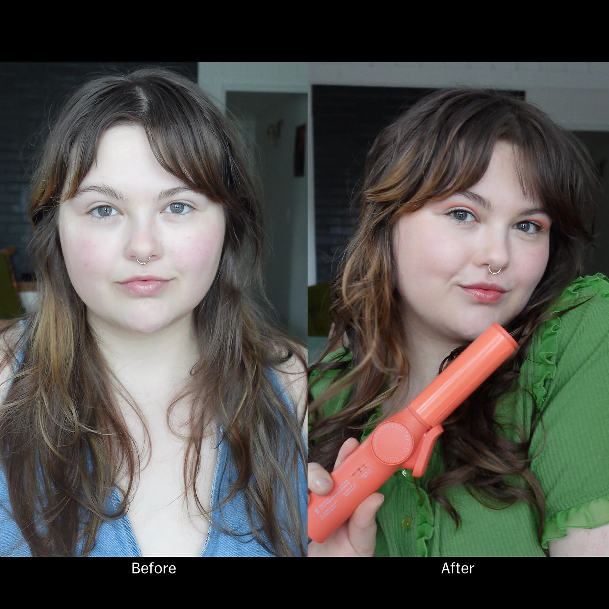 Compact Ceramic Hair Styling Tool - Coral sold by Moma product image thumbnail 3