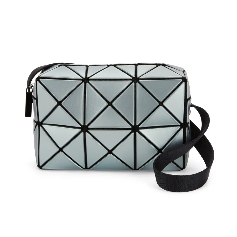 BAO BAO ISSEY MIYAKE Duo Crossbody Bag - Yellow Green x Gray