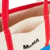 MoMA Baggu Heavyweight Canvas Tote - Red/ Blue sold by Moma