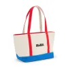 MoMA Baggu Heavyweight Canvas Tote - Red/ Blue sold by Moma