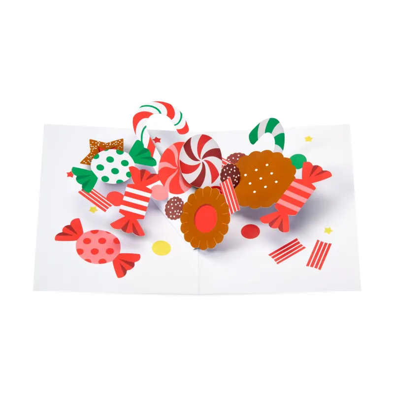 Sweet Treats Holiday Pop-Up Cards - Set of 8 sold by Moma