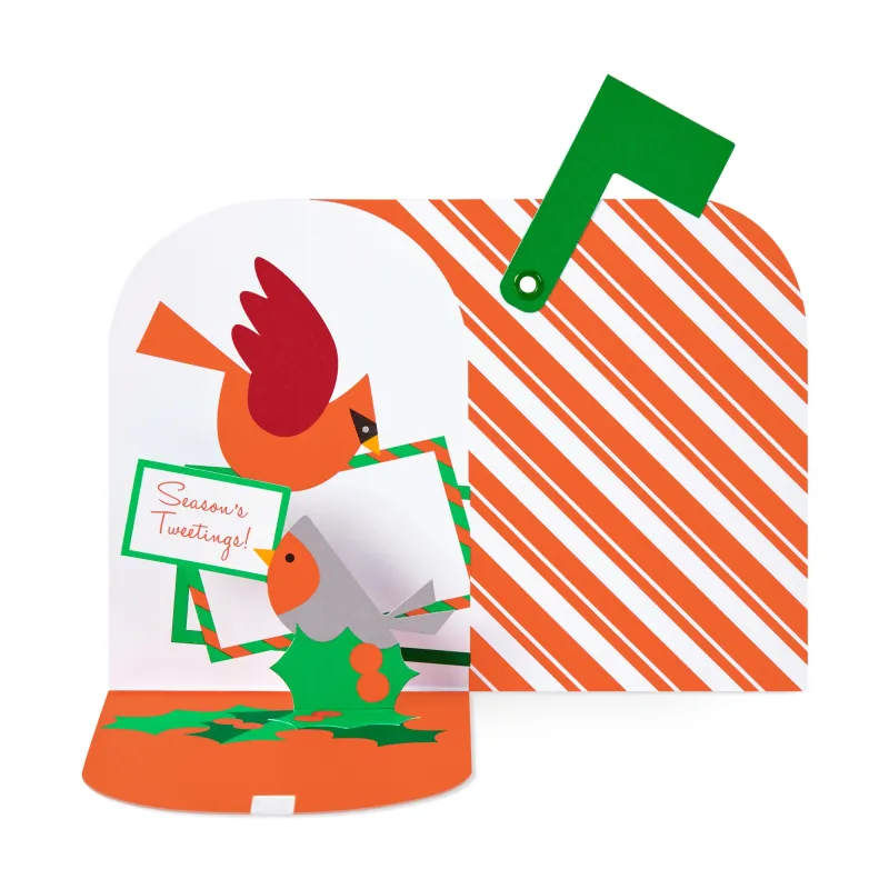 Holiday Post Box Pop-Up Cards - Set of 8 sold by Moma