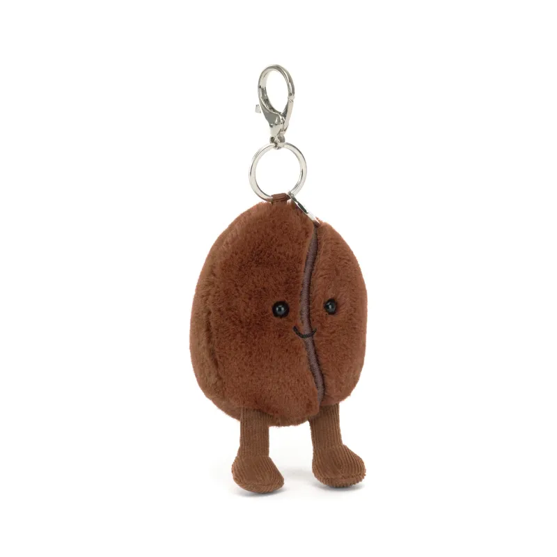 Jellycat Food Bag Charm Plush - Coffee Been sold by Moma