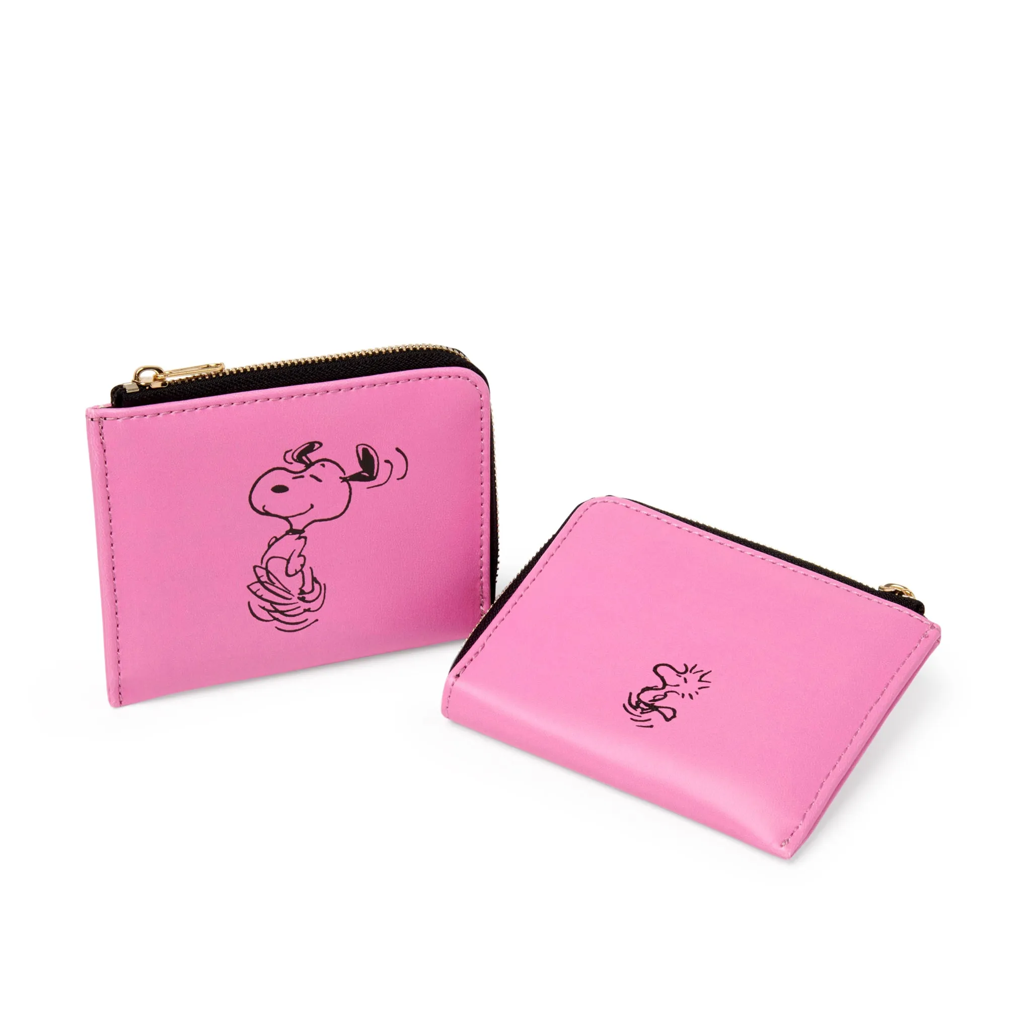 Snoopy Vegan Leather Coin Purse - Pink sold by Moma product image thumbnail 2