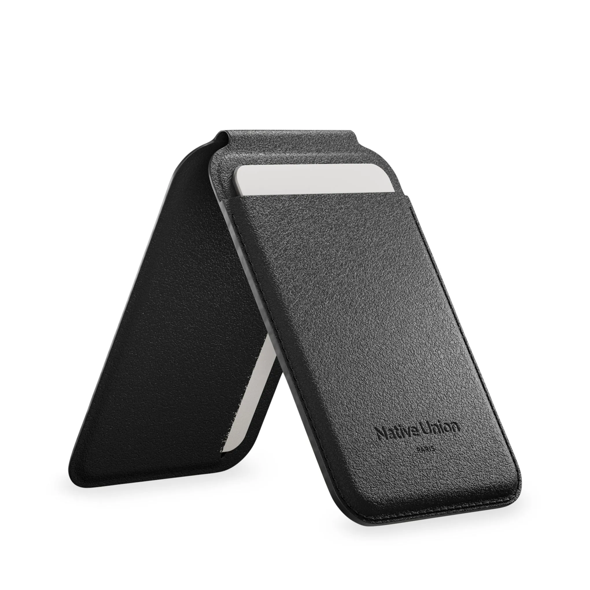 Native Union Magnetic Wallet Stand - Black sold by Moma