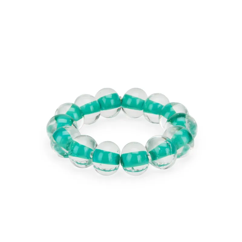 Glass Ball Strip Bracelet made by Moma