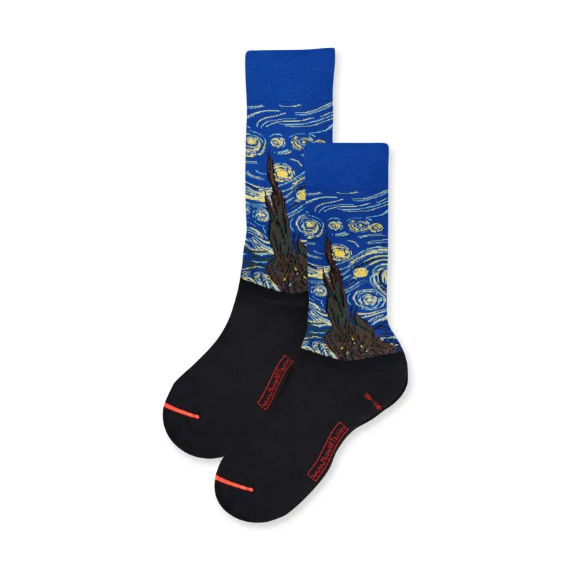 Artist Crew Socks - Van Gogh made by Moma
