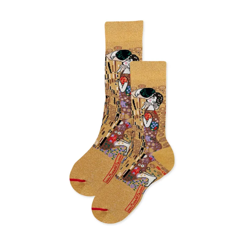 Artist Crew Socks - Gustav Klimt made by Moma