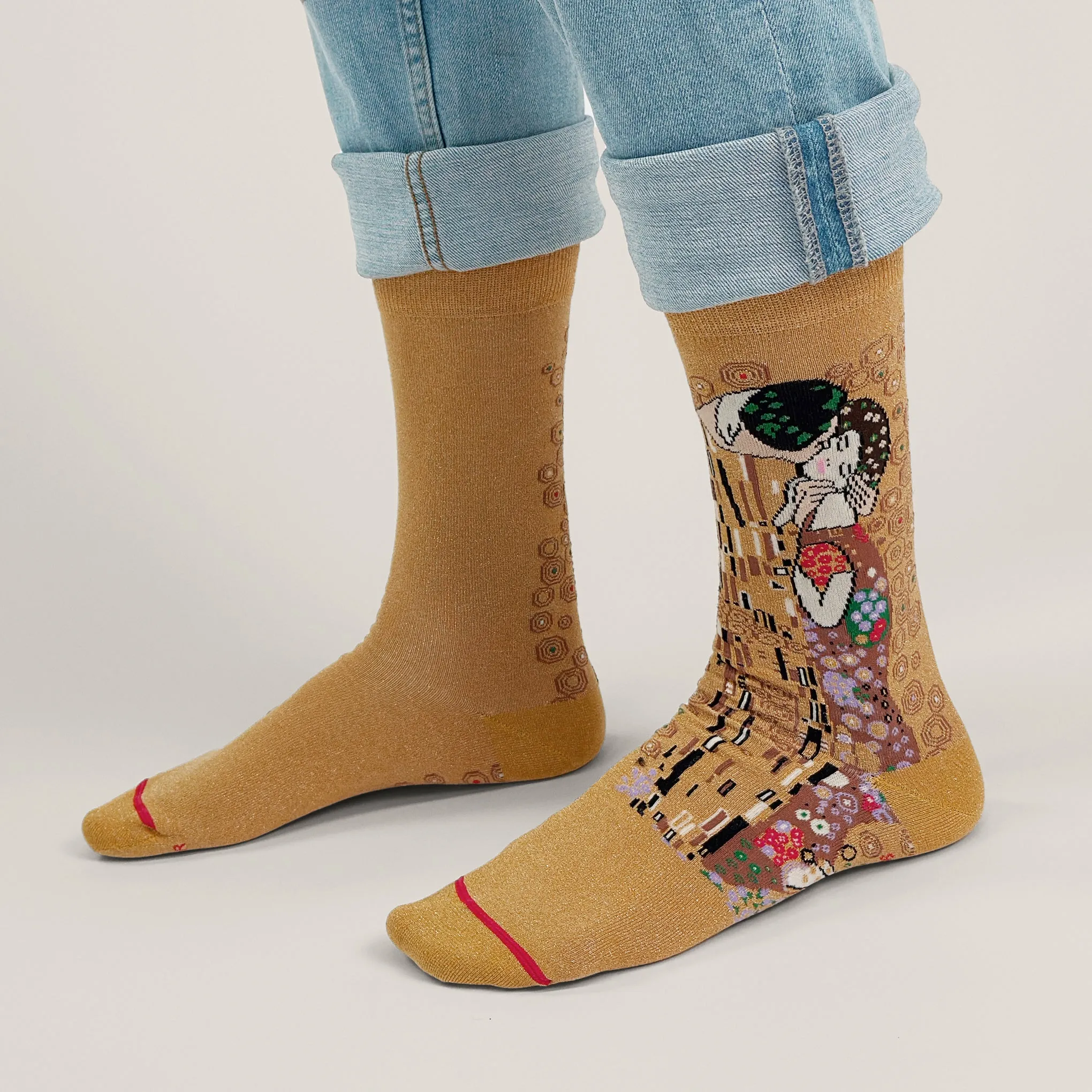 Artist Crew Socks - Gustav Klimt sold by Moma product image thumbnail 2