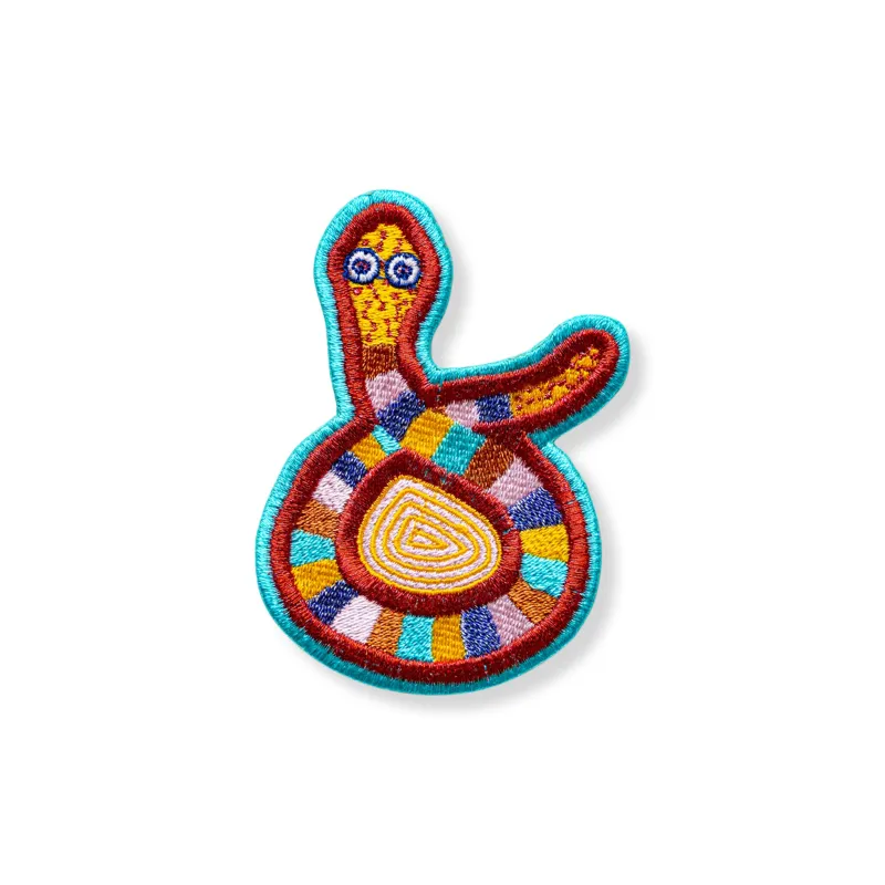 Iron-On Artist Patch - Snake made by Moma
