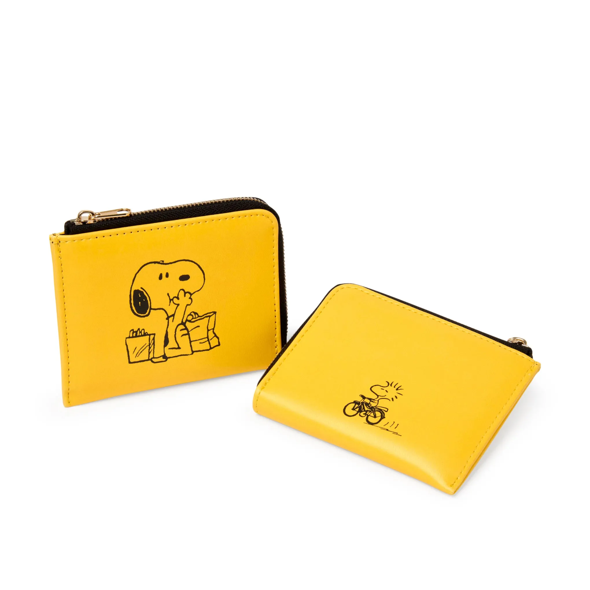 Snoopy Vegan Leather Coin Purse - Yellow sold by Moma product image thumbnail 2