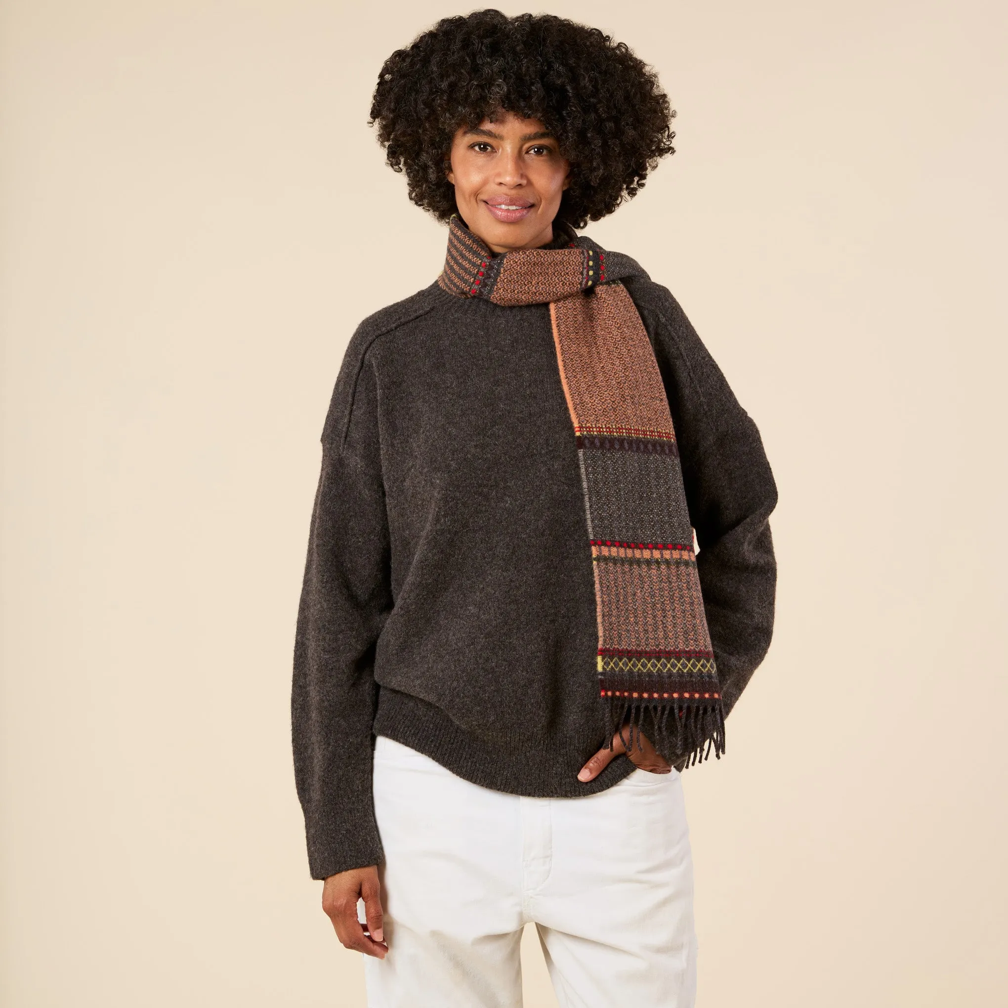 Wallace Sewell Cassia Lambswool Scarf - Vole sold by Moma product image thumbnail 2