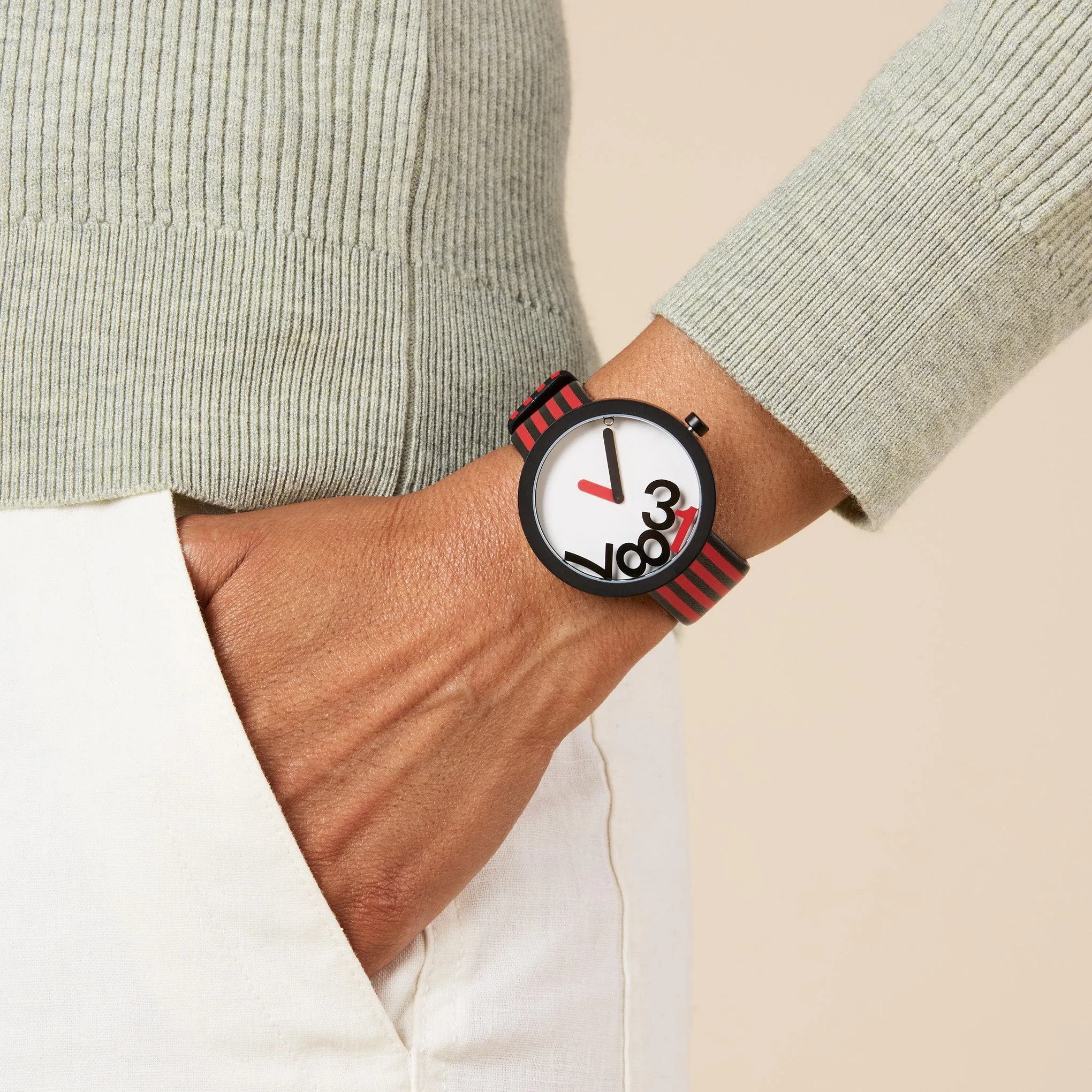 Hey Studio Time For Fun Watch - Red sold by Moma product image thumbnail 2