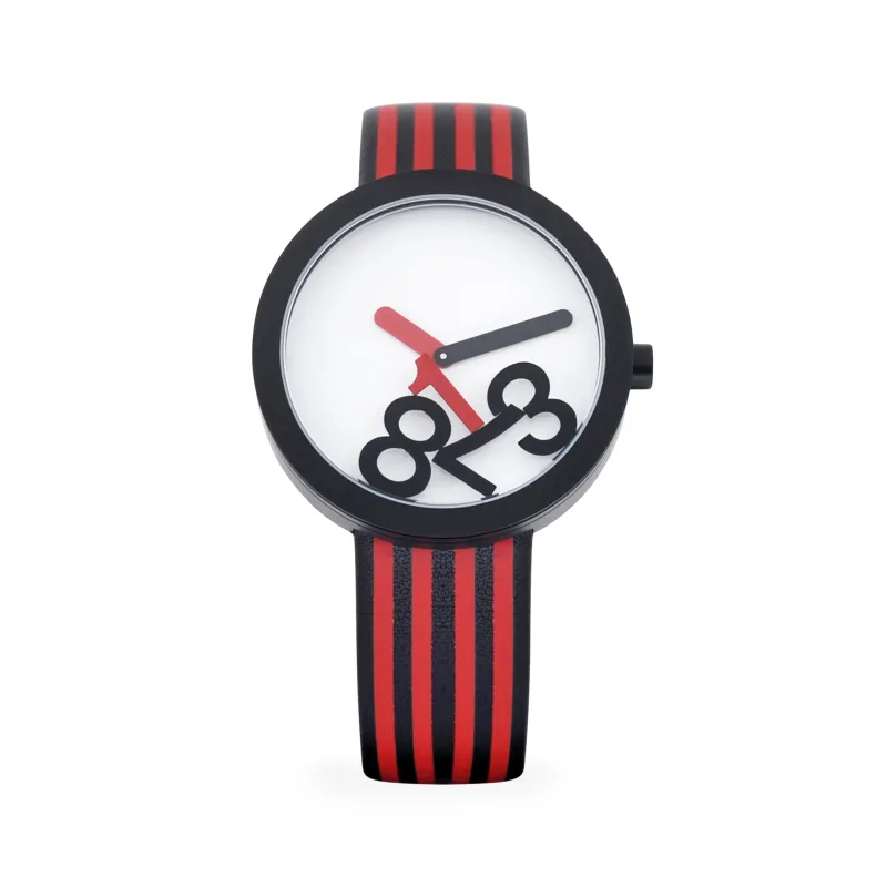 Hey Studio Time For Fun Watch - Red sold by Moma