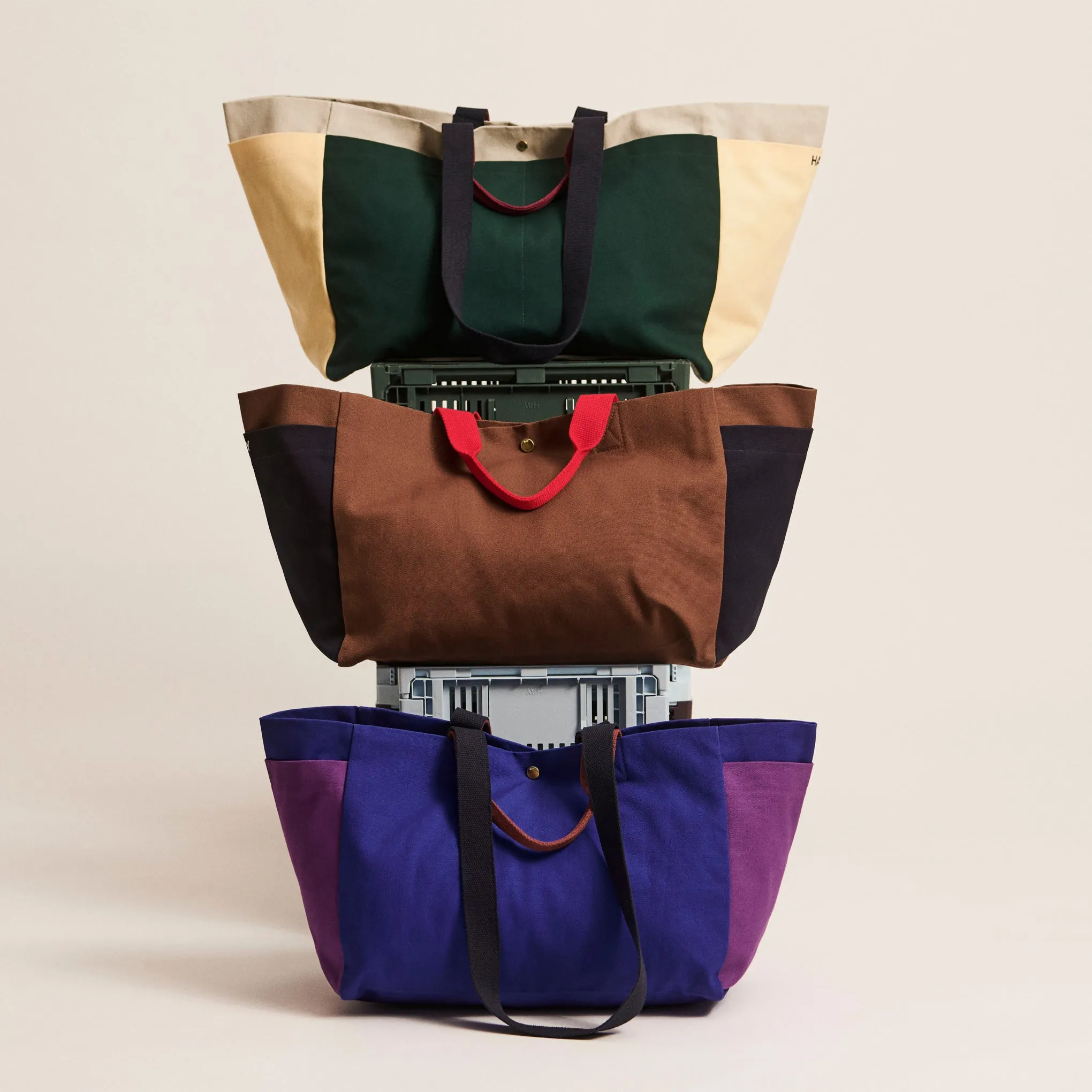 HAY Weekend Multi Bag - Dark Green Multi sold by Moma product image thumbnail 3